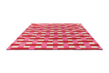 Brink & Campman Basket Weave HARSR  Coral/Rose 4'7 x 6'7 Rug