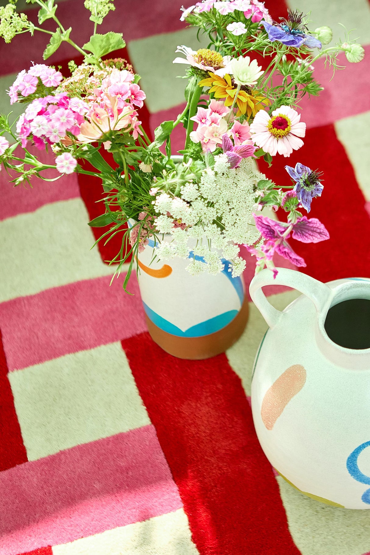 Brink & Campman Basket Weave HARSR  Coral/Rose 8'2 x 11'6 Rug