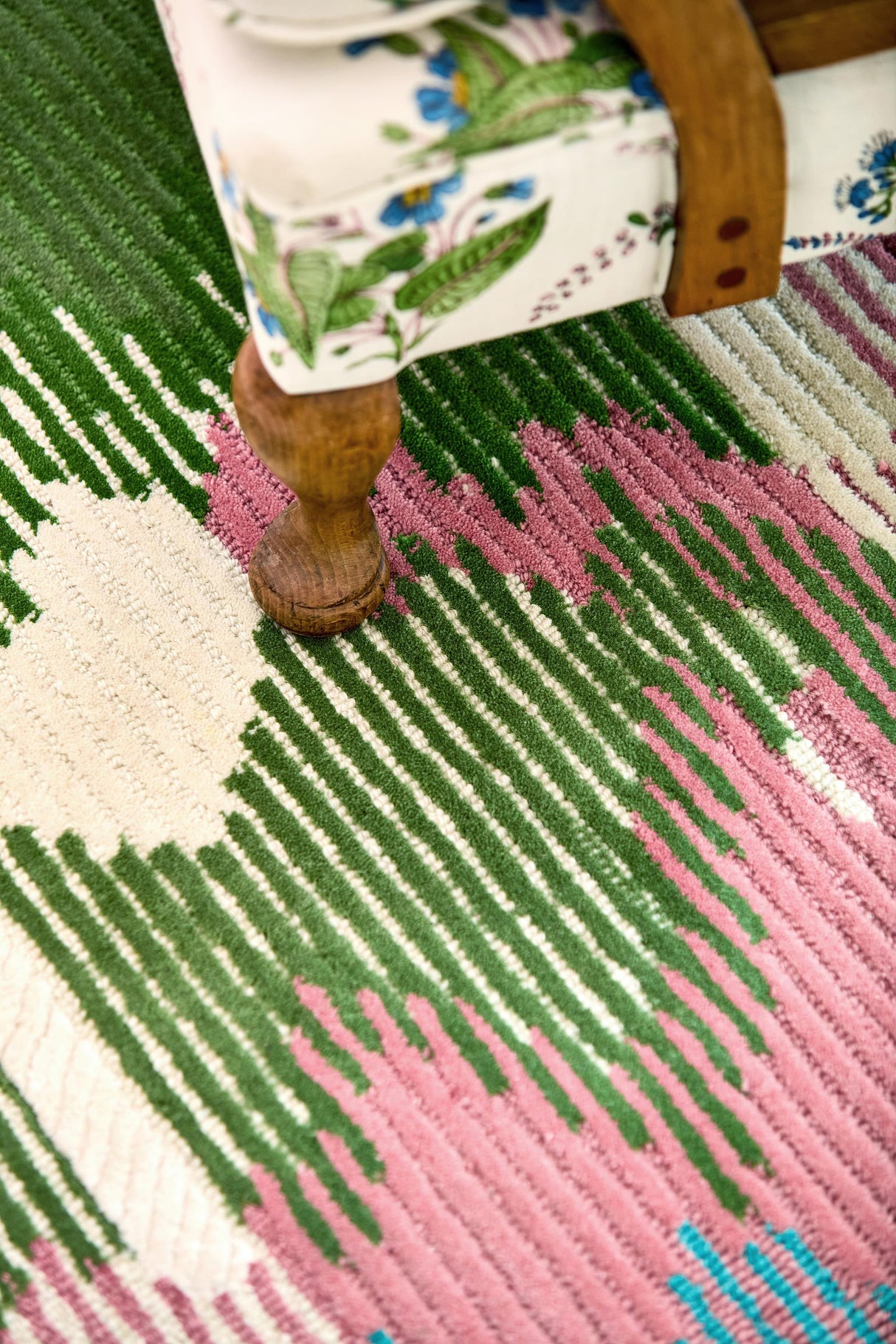 Brink & Campman Wilderness HARSR  Peridot/Emerald 4'7 x 6'7 Rug
