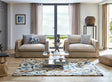 Brink & Campman Amanpuri SAN  Stone 6'7 x 9'2 Rug