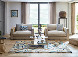 Brink & Campman Amanpuri SAN  Stone 6'7 x 9'2 Rug