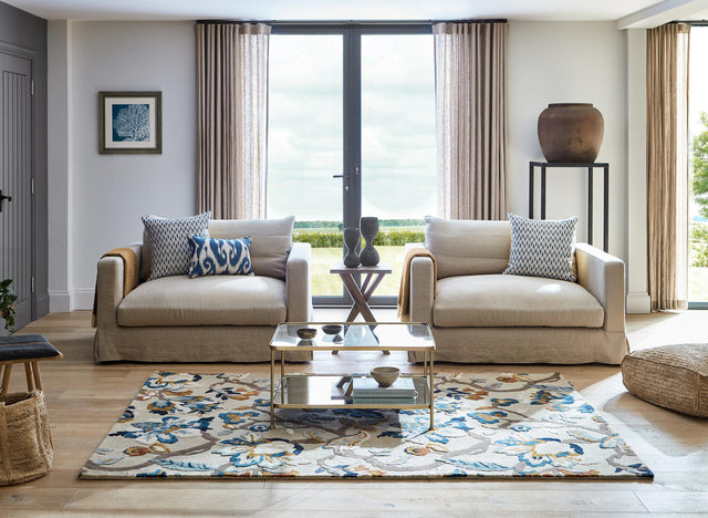 Brink & Campman Amanpuri SAN  Stone 6'7 x 9'2 Rug