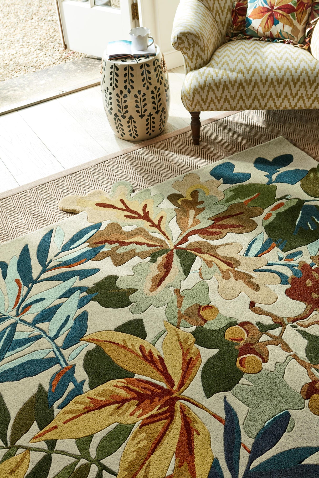 Brink & Campman Robin's Wood SAN  Russet Brown 8'2 x 11'6 Rug