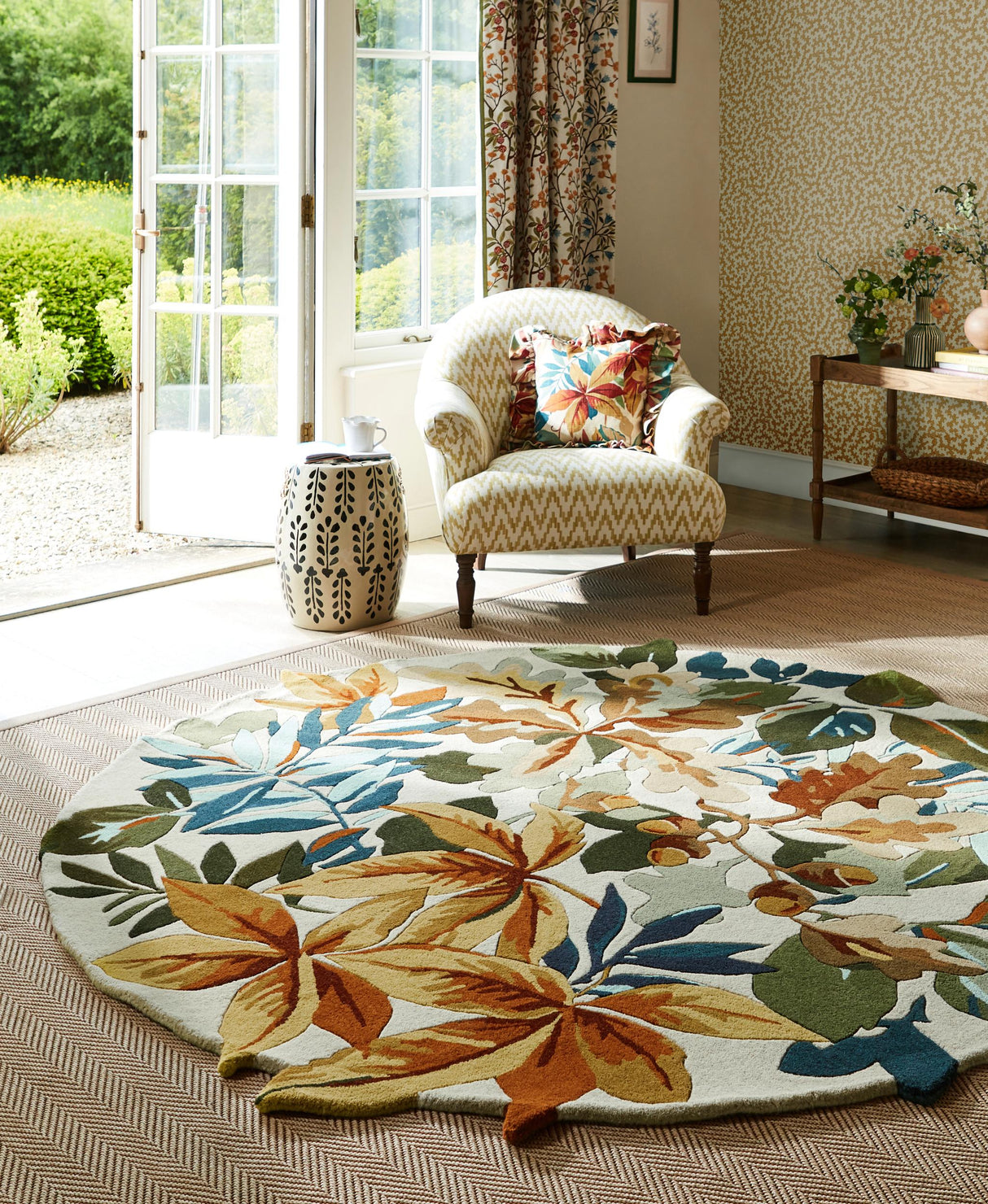 Brink & Campman Robin's Wood SAN  Russet Brown 8'2 x 11'6 Rug