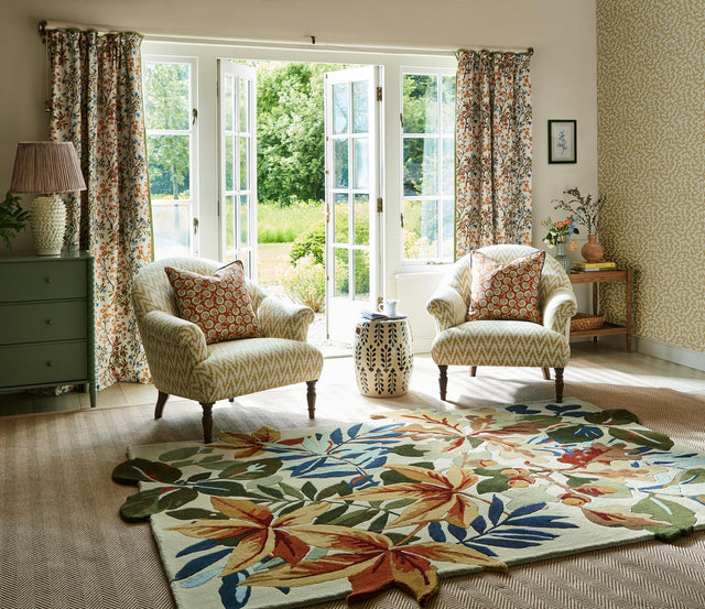 Brink & Campman Robin's Wood SAN  Russet Brown 6'7 x 9'2 Rug