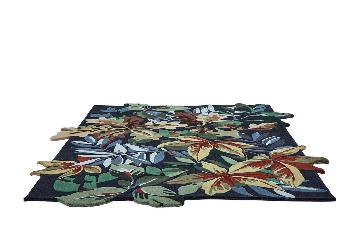 Brink & Campman Robin's Wood SAN  Forest Green 4'7 x 6'7 Rug