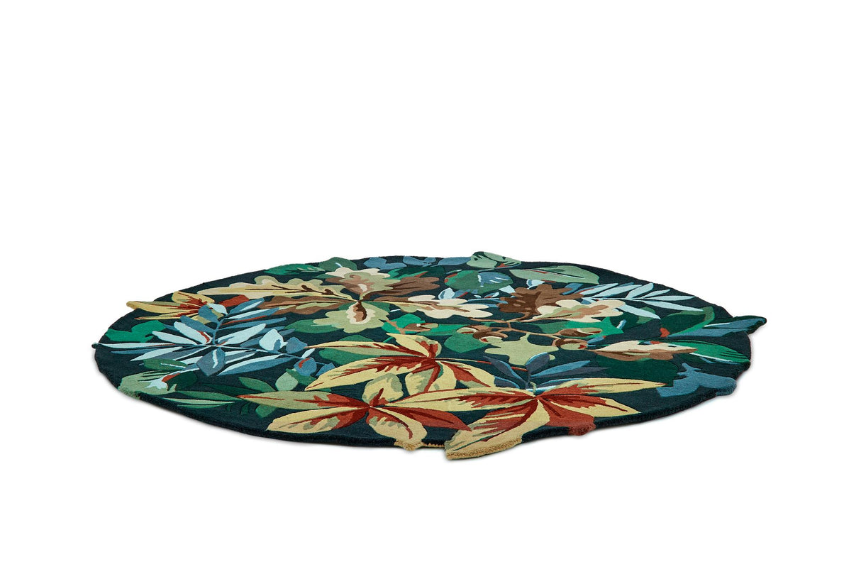 Brink & Campman Robin's Wood SAN  Forest Green 5'7 x 7'10 Rug