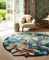 Brink & Campman Robin's Wood SAN  Forest Green 5'7 x 7'10 Rug