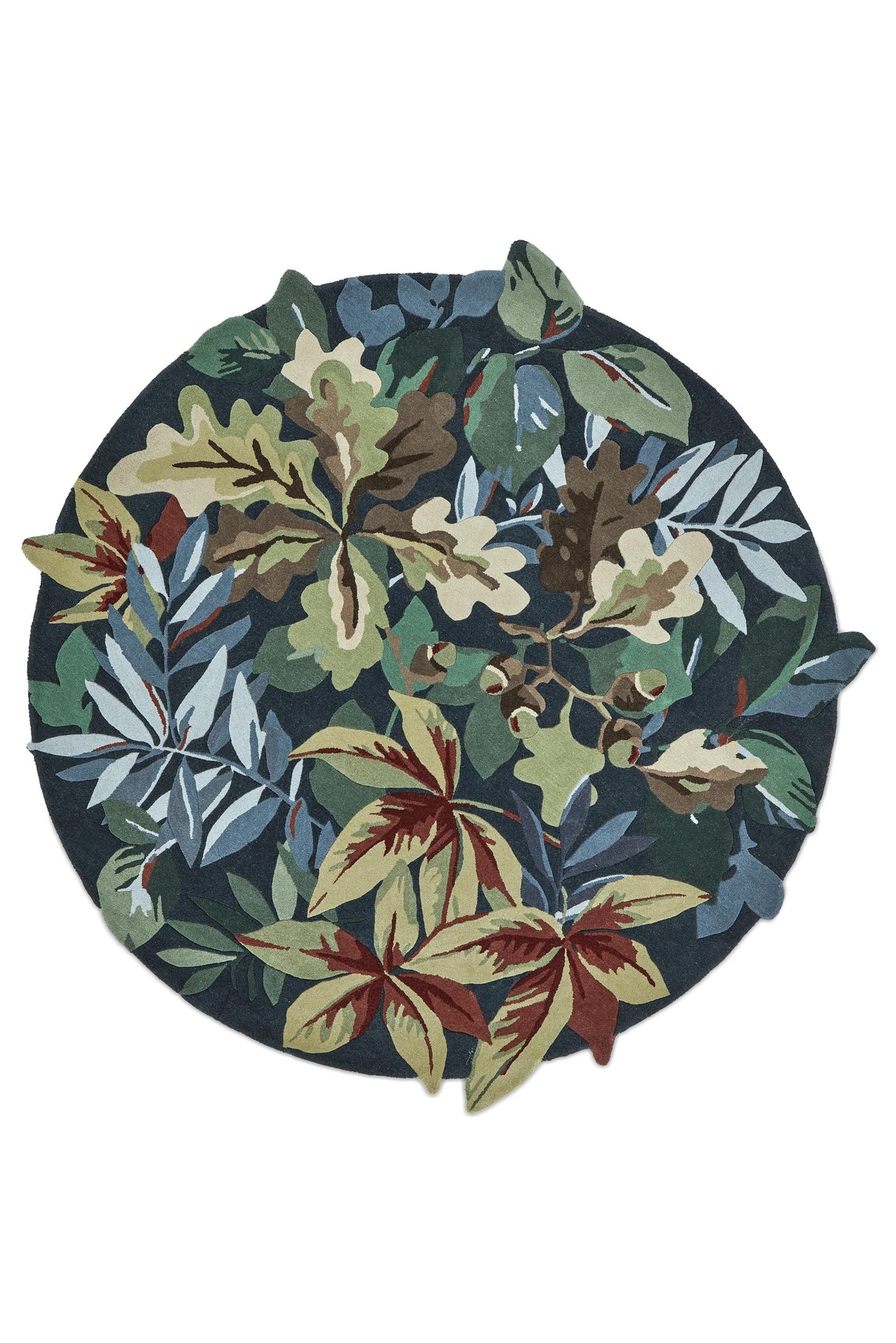 Brink & Campman Robin's Wood SAN  Forest Green 8'2 x 11'6 Rug