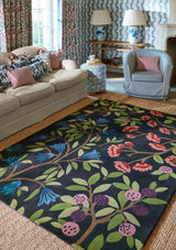 Brink & Campman Foraging SAN  Indigo 4'7 x 6'7 Rug
