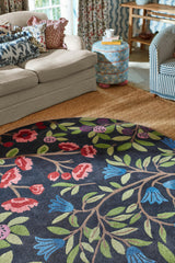 Brink & Campman Foraging SAN  Indigo 6'7 x 9'2 Rug