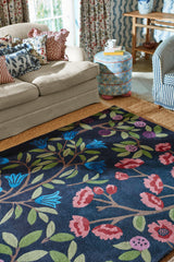 Brink & Campman Foraging SAN  Indigo 6'7 x 9'2 Rug