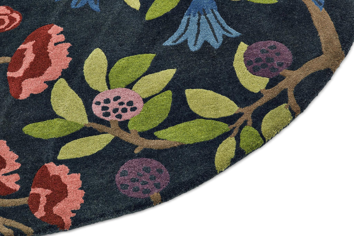Brink & Campman Foraging SAN  Indigo 6'7 x 0' Rug