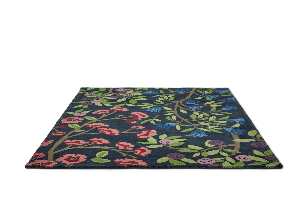 Brink & Campman Foraging SAN  Indigo 6'7 x 0' Rug