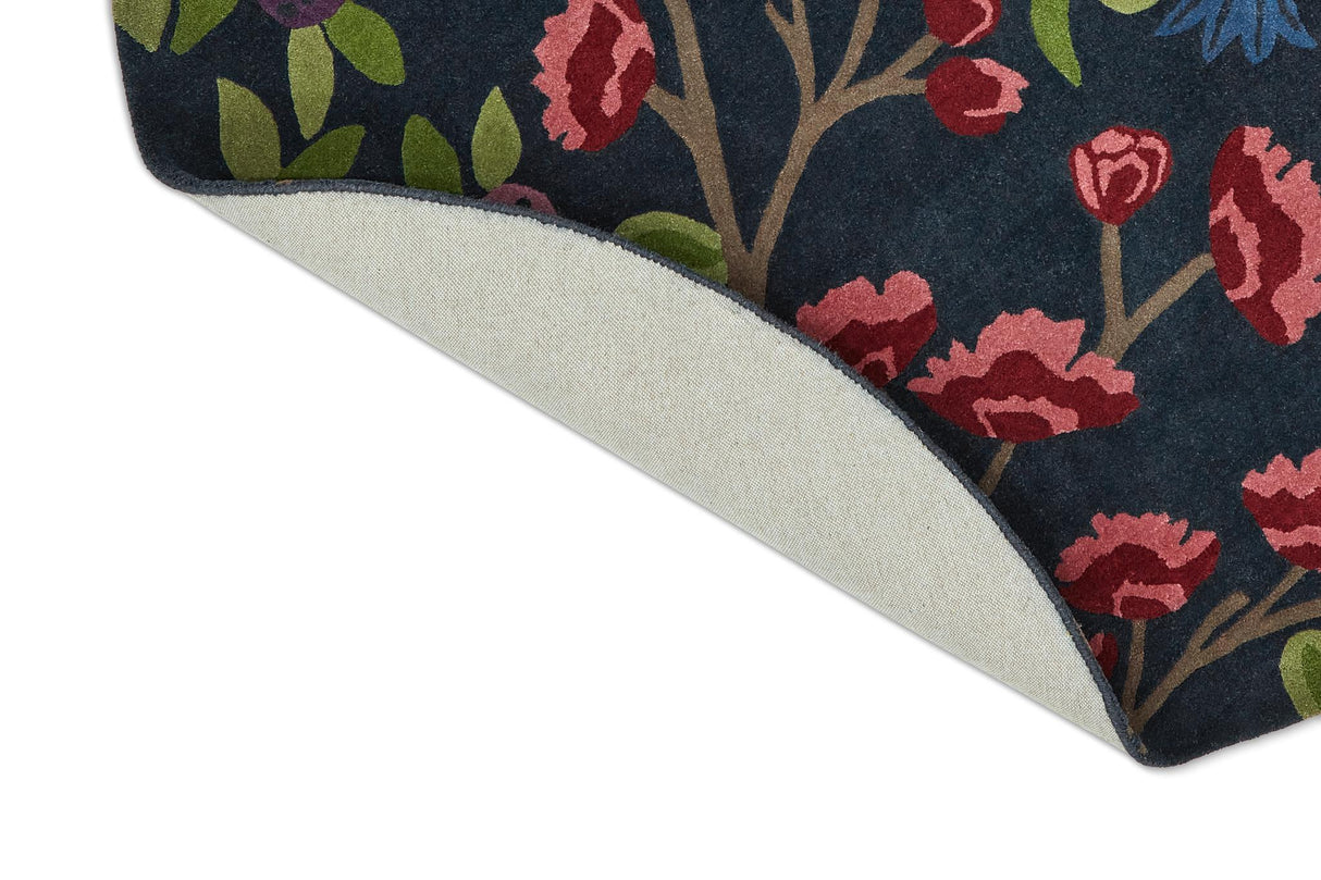 Brink & Campman Foraging SAN  Indigo 0' x 0' Rug