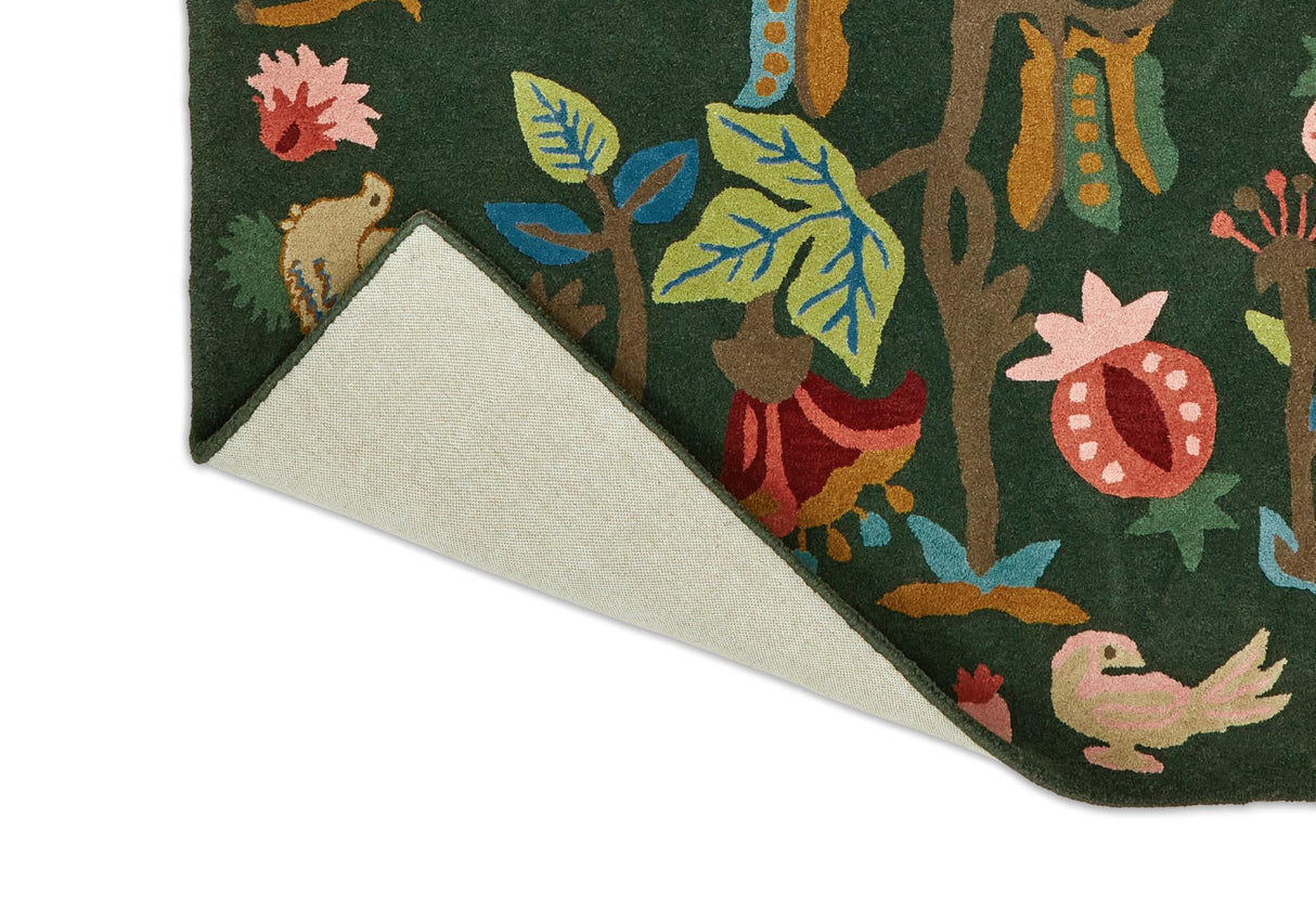 Brink & Campman Forest of Dean SAN  Forest Green 6'7 x 9'2 Rug