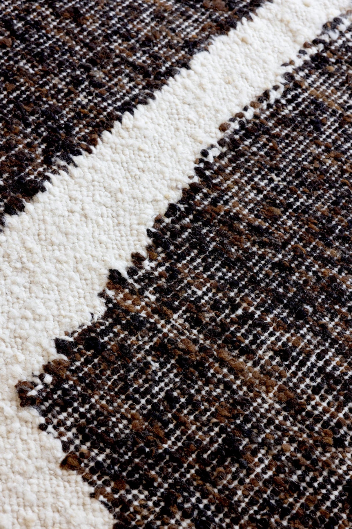 Brink & Campman Craft Fundament Chocolate/Cream 8'2 x 11'6 Rug