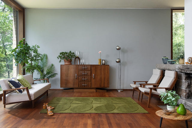 Brink & Campman Solid Stem OR  Fern 3'9 x 5'9 Rug