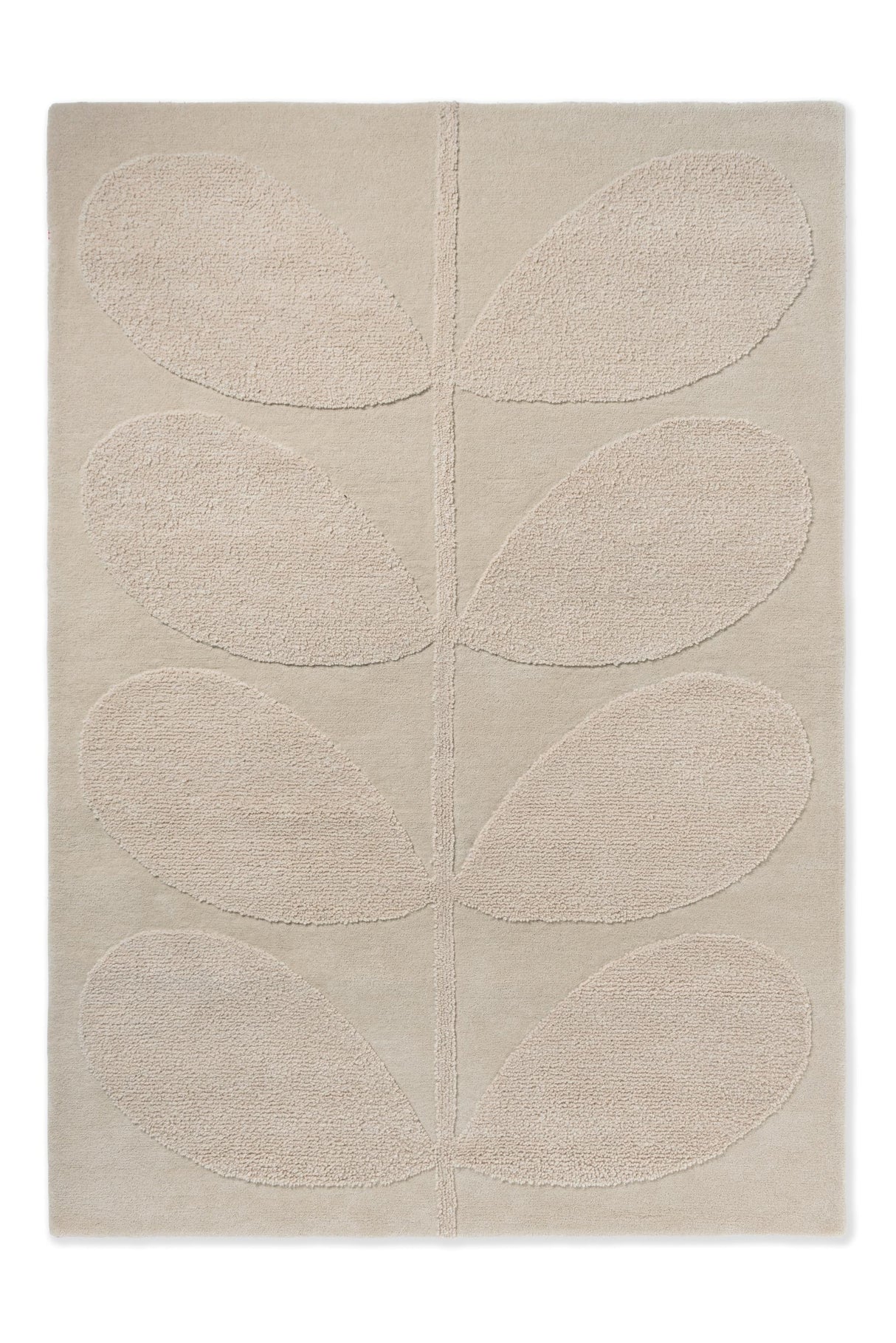 Brink & Campman Solid Stem OR  Ecru 3'9 x 5'9 Rug