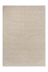 Brink & Campman Solid Stem OR  Ecru 3'9 x 5'9 Rug