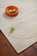 Brink & Campman Solid Stem OR  Ecru 3'9 x 5'9 Rug