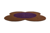 Brink & Campman Flower Spot OR  Chestnut/Violet 0' x 0' Rug