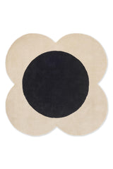 Brink & Campman Flower Spot OR  Ecru/Black 0' x 0' Rug