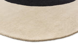 Brink & Campman Flower Spot OR  Ecru/Black 6'7 x 0' Rug