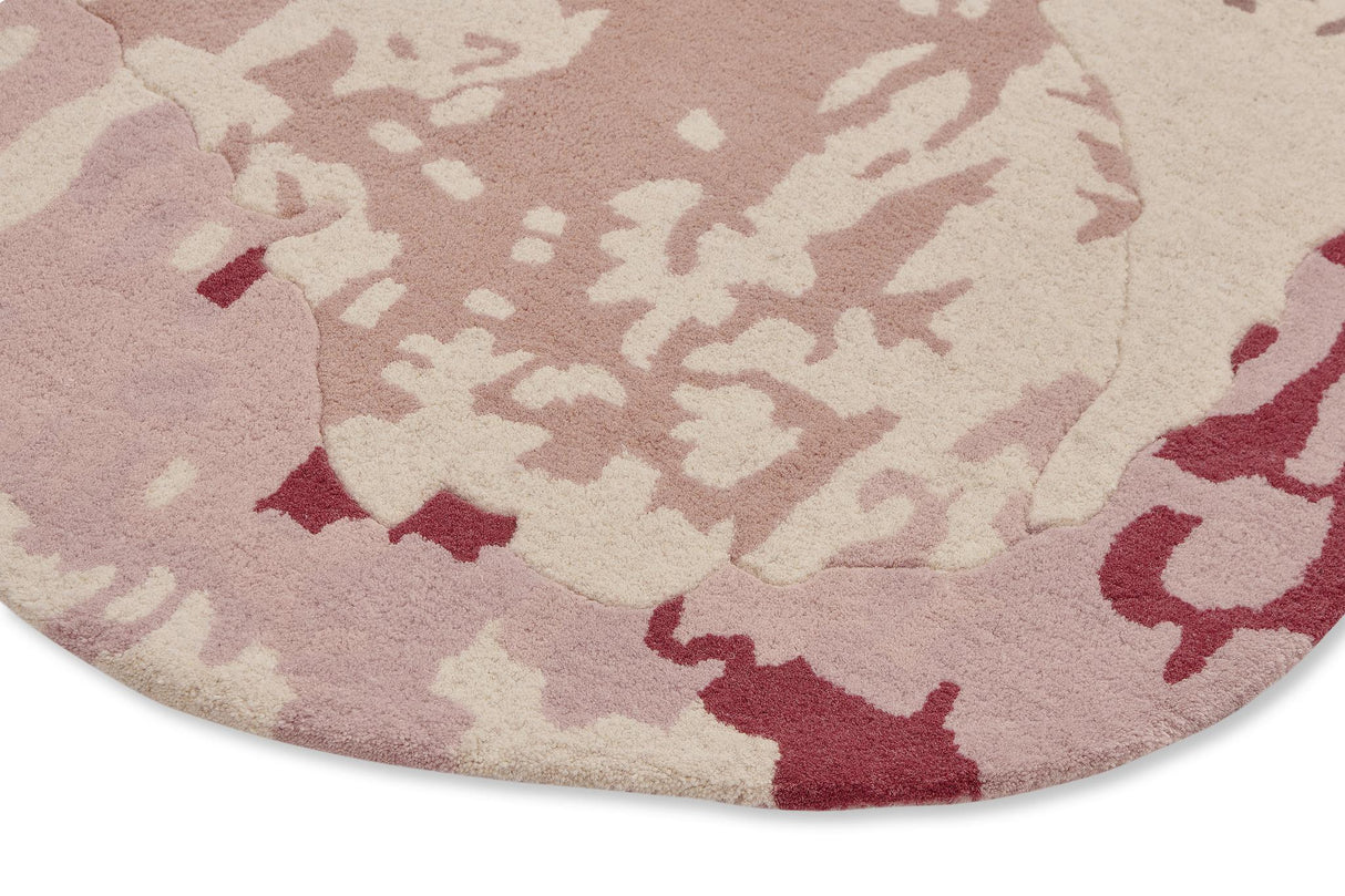 Brink & Campman Shaped Magnolia TB -Light Pink 6'7 x 0' Rug