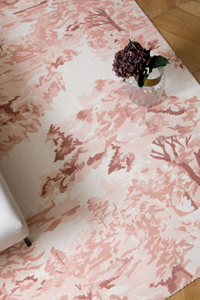 Brink & Campman Landscape TB  Toile-Light Pink 4'7 x 6'7 Rug