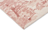 Brink & Campman Landscape TB  Toile-Light Pink 4'7 x 6'7 Rug