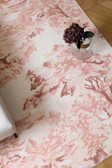 Brink & Campman Landscape TB  Toile-Light Pink 6'7 x 9'2 Rug