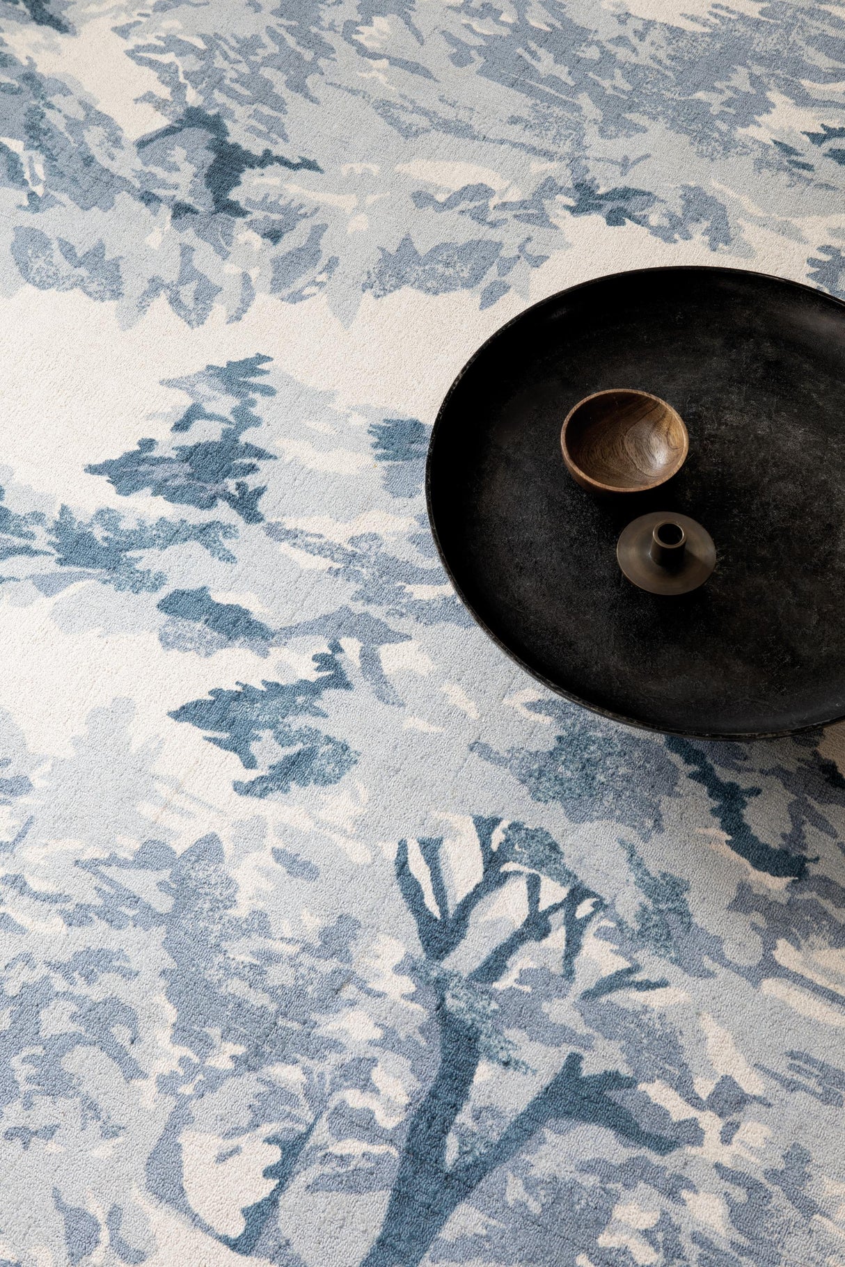 Brink & Campman Landscape TB  Toile-Light Blue 4'7 x 6'7 Rug