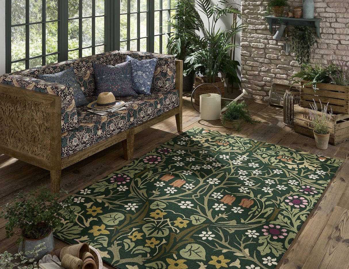 Brink & Campman In-Outdoor MOR Blackthorn-Tump outdoor 4'7 x 6'7 Rug