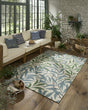 Brink & Campman In-Outdoor MOR Willow Boughs-Leafy Arbour outdoor 5'3 x 7'6 Rug