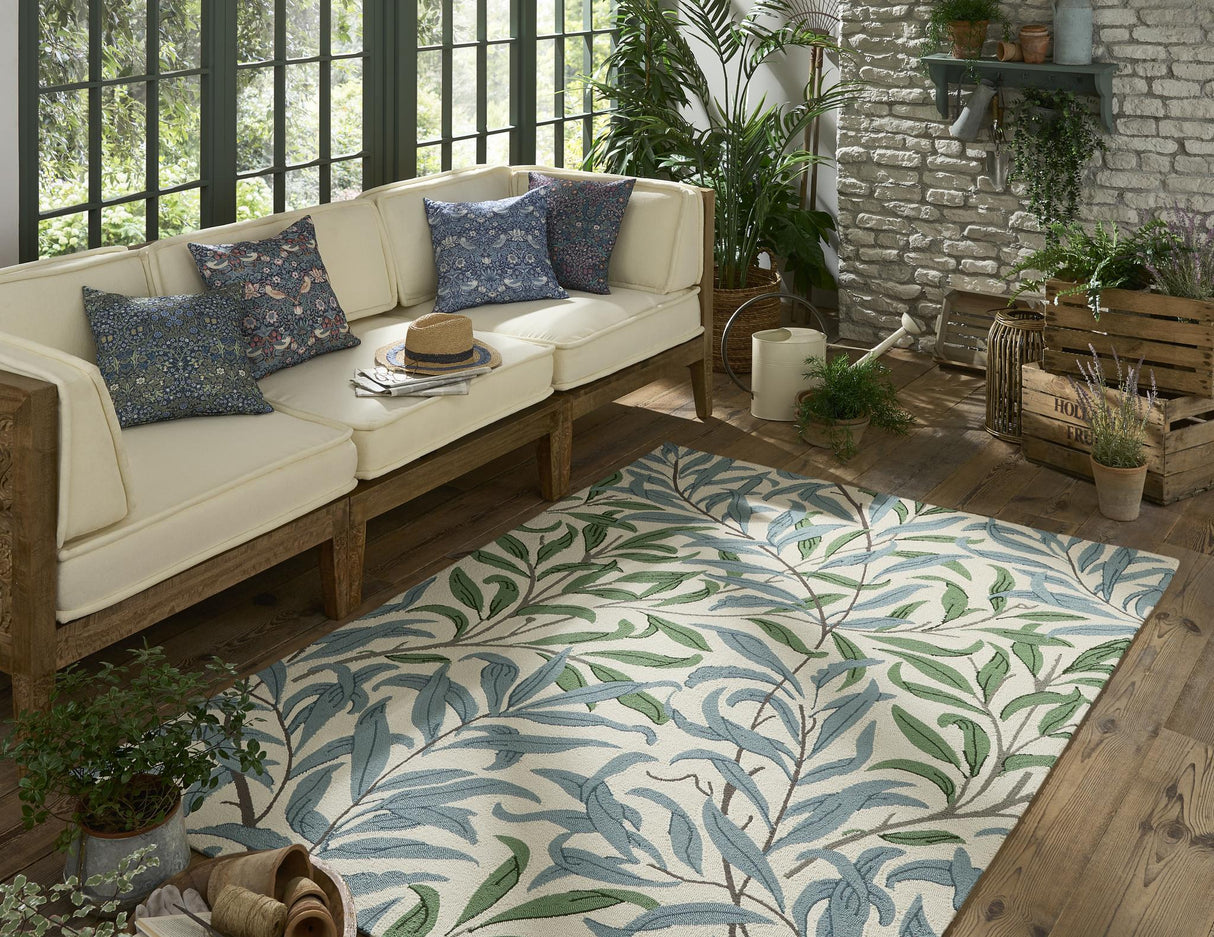 Brink & Campman In-Outdoor MOR Willow Boughs-Leafy Arbour outdoor 5'3 x 7'6 Rug