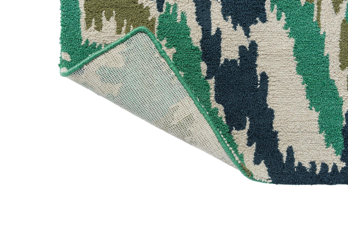 Brink & Campman In-Outdoor HAR Ixora-Emerald/Palm/Chartreuse outdoor 8'2 x 11'6 Rug