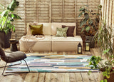 Brink & Campman In-Outdoor HAR Trattino-Sea Glass outdoor 4'7 x 6'7 Rug