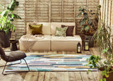 Brink & Campman In-Outdoor HAR Trattino-Sea Glass outdoor 8'2 x 11'6 Rug