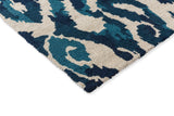 Brink & Campman In-Outdoor SAN Kasuri-Indigo outdoor 4'7 x 6'7 Rug