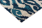 Brink & Campman In-Outdoor SAN Kasuri-Indigo outdoor 6'7 x 9'2 Rug