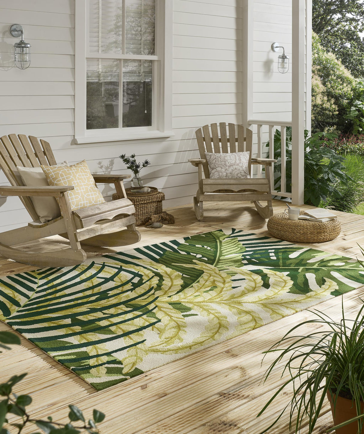 Brink & Campman In-Outdoor SAN Manila-Artichoke outdoor 5'3 x 7'6 Rug