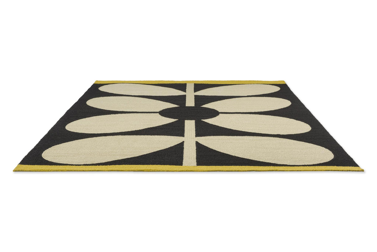 Brink & Campman In-Outdoor OR Giant Sixties Stem-Noir 8'2 x 11'6 Rug