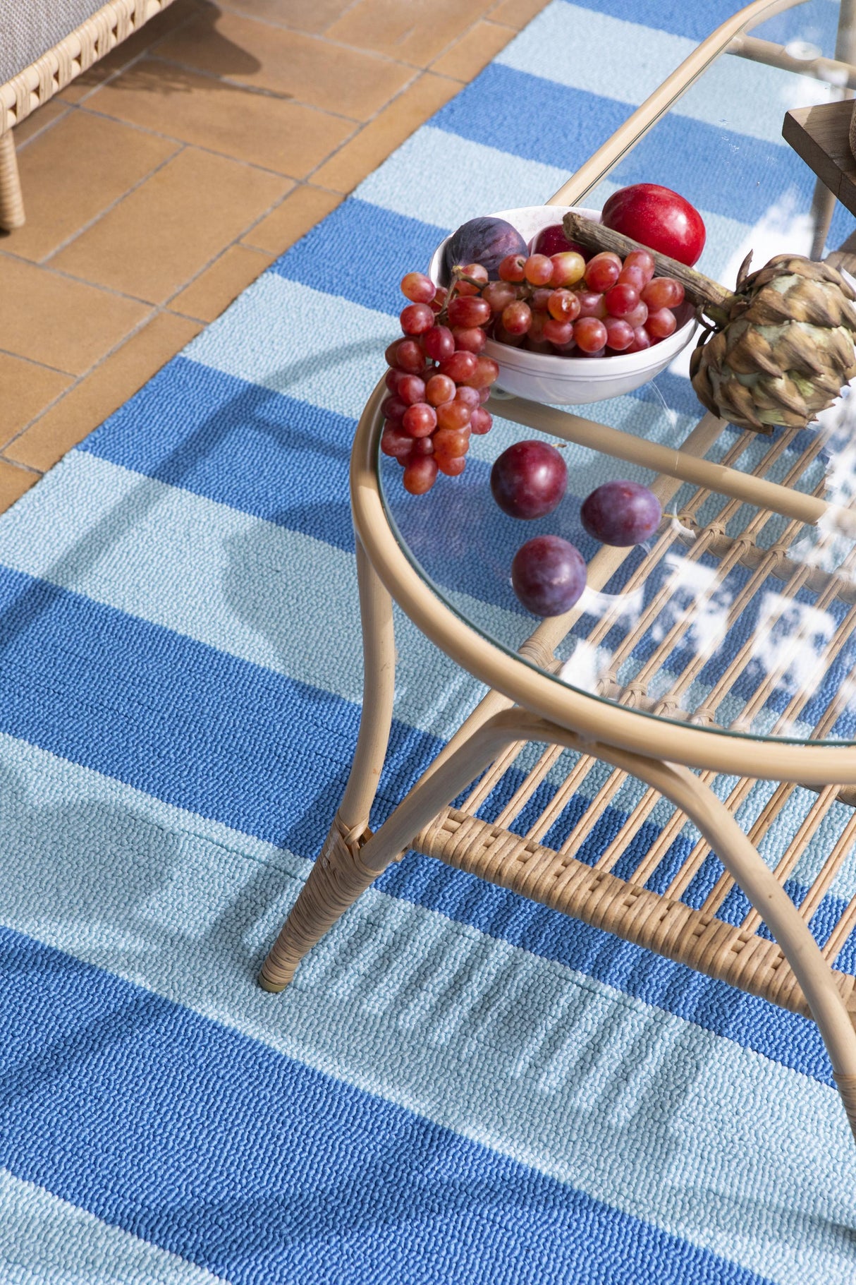 Brink & Campman Lille LA  Bleu Sky 8'2 x 11'6 Rug