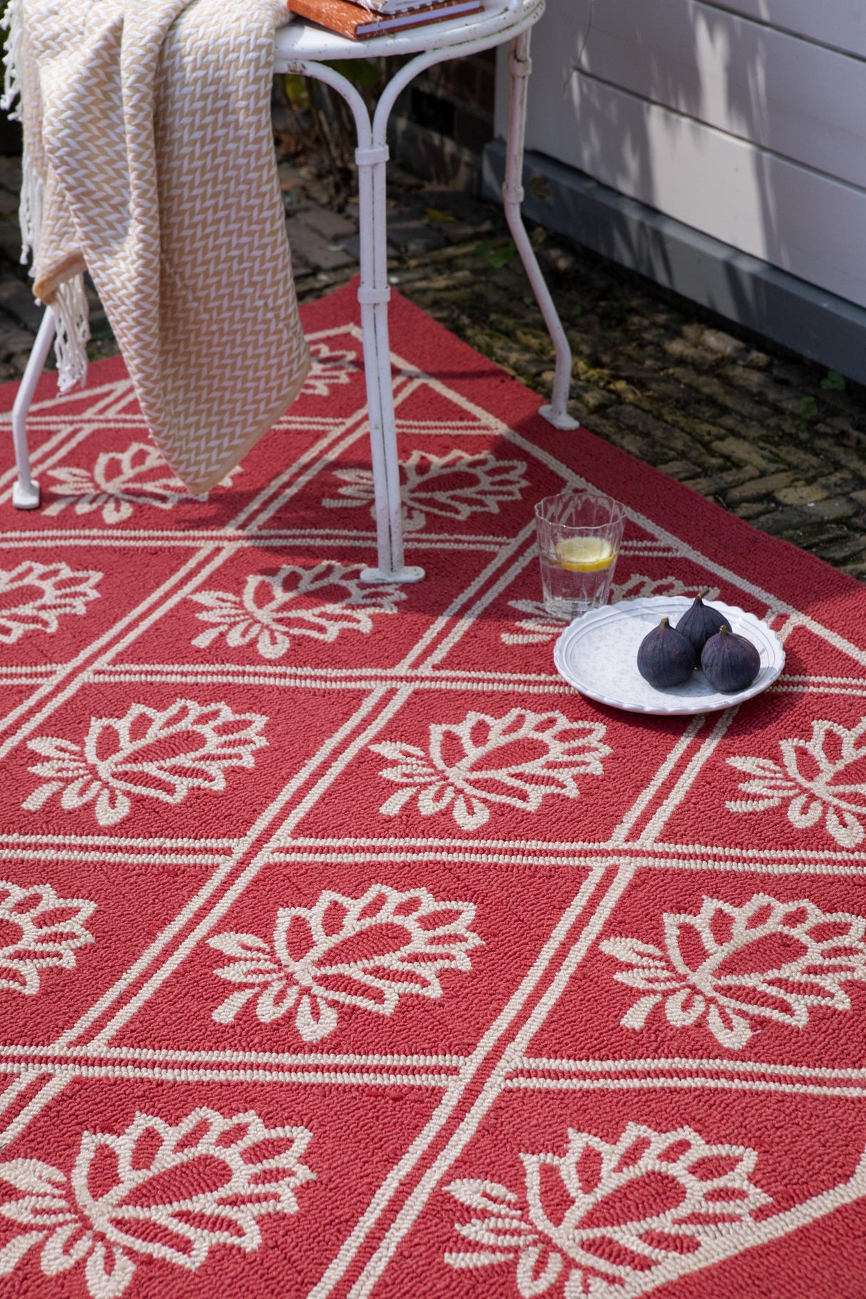 Brink & Campman Porchester LA  Poppy Red 4'7 x 6'7 Rug