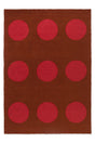 Brink & Campman Habitat Festival Dots Red 8'2 x 11'6 Rug