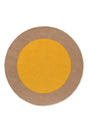 Brink & Campman Habitat Festival Round Yellow 6'7 x 0' Rug