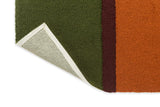 Brink & Campman Habitat Festival Stripe Orange 6'7 x 9'2 Rug