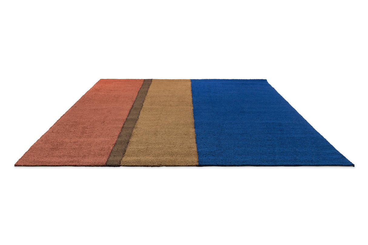 Brink & Campman Habitat Festival Stripe Blue 6'7 x 9'2 Rug