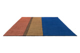 Brink & Campman Habitat Festival Stripe Blue 6'7 x 9'2 Rug